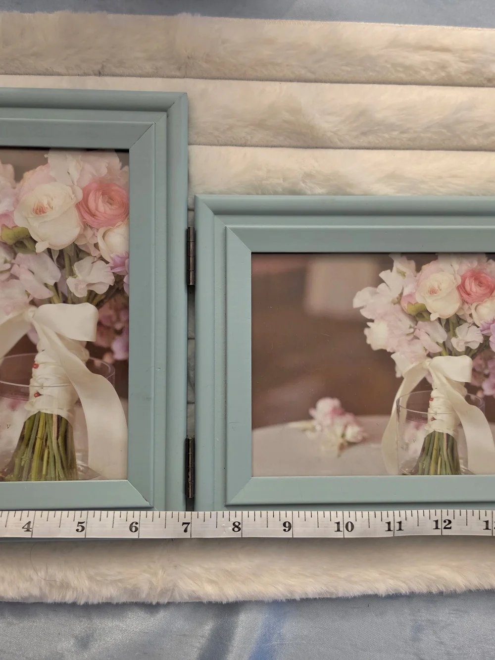 Marble Coaster Set (4), 5x7 (2) Picture Frame, Decorative Salt Rock -Table Decor